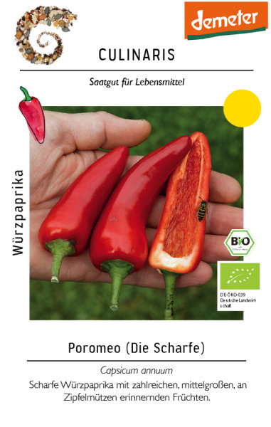 Würzpaprika Poromeo (ehemals Fresno)