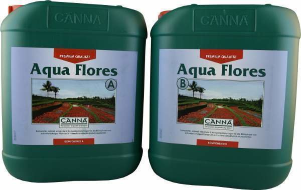 Canna Aqua Flores A+B 2x 5 Liter