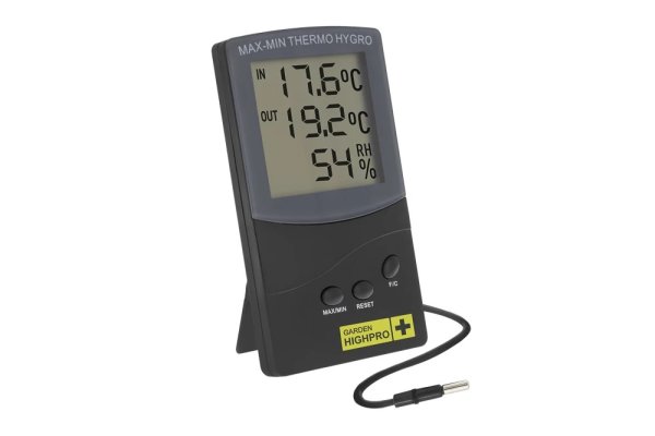 Garden Highpro Thermo- & Hygrometer Medium