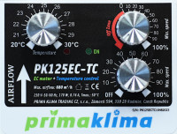 Prima Klima PK125EC-TC 680m³/h, Ø125mm...