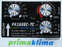 Prima Klima PK160EC-TC 1180m³/h, Ø160mm...