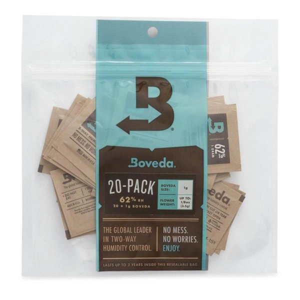 Boveda Hygro-Pack 62% 1g 20St.