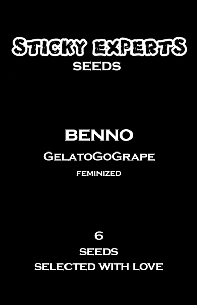 Sticky Experts Benno GelatoGoGrape Fem 6St.